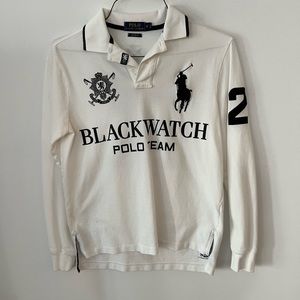 Ralph Lauren custom fit small Black Watch polo. Limited edition. Rare. SHARP!!!!